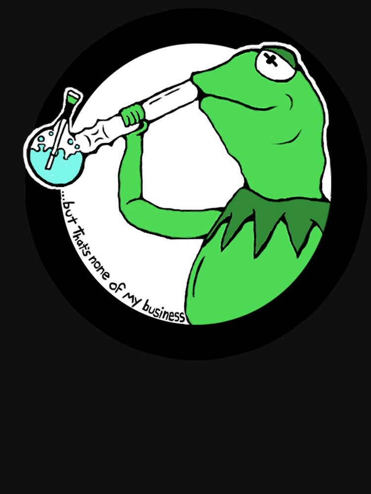 Kermit Bong Meme by LazyDuder Designs