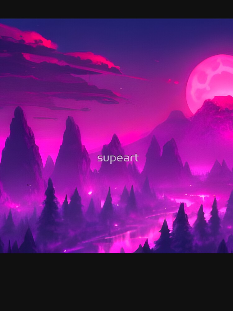 Add a Touch of Beauty and Tranquility to Your Home with Our Wide Range of Gorgeous Minimalist Vibrant Landscape Prints by supeart
