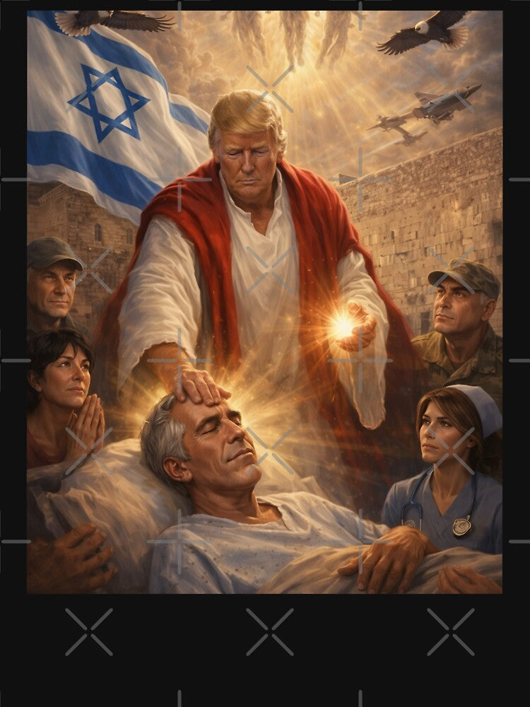 Trump-Jesus by Starry Night Creative Art