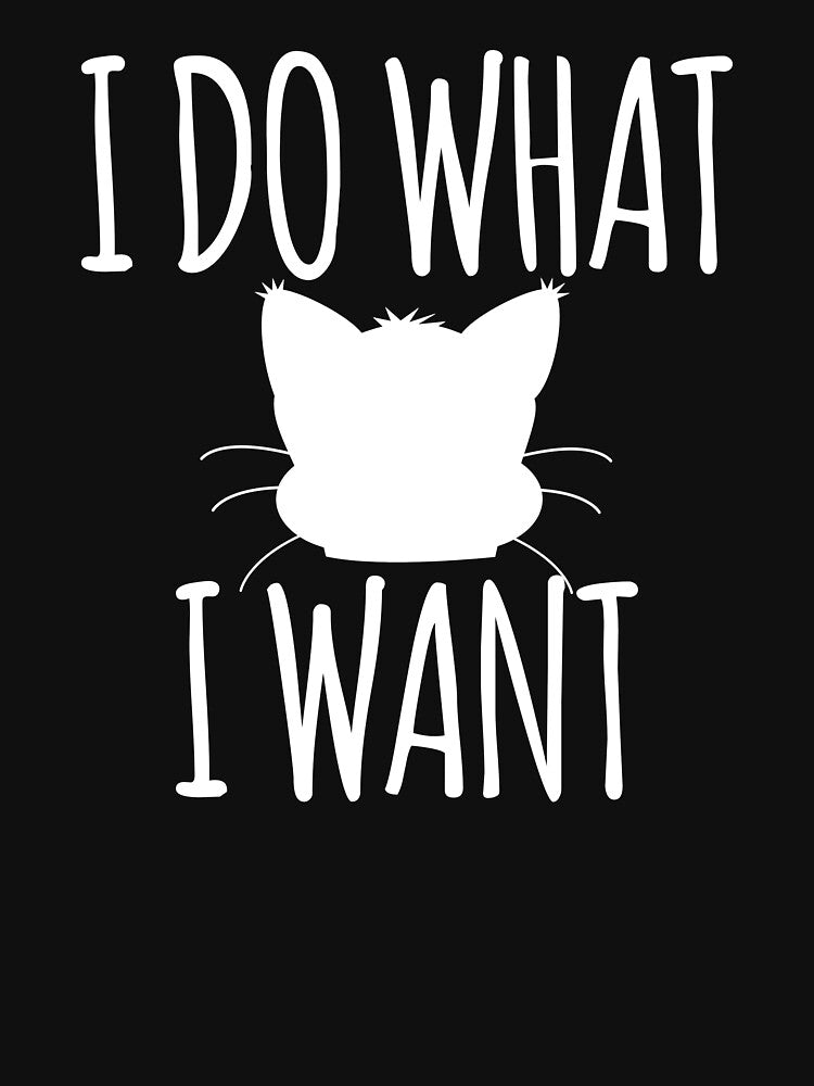 i do what i want cat Black Cat funny by medbouk1