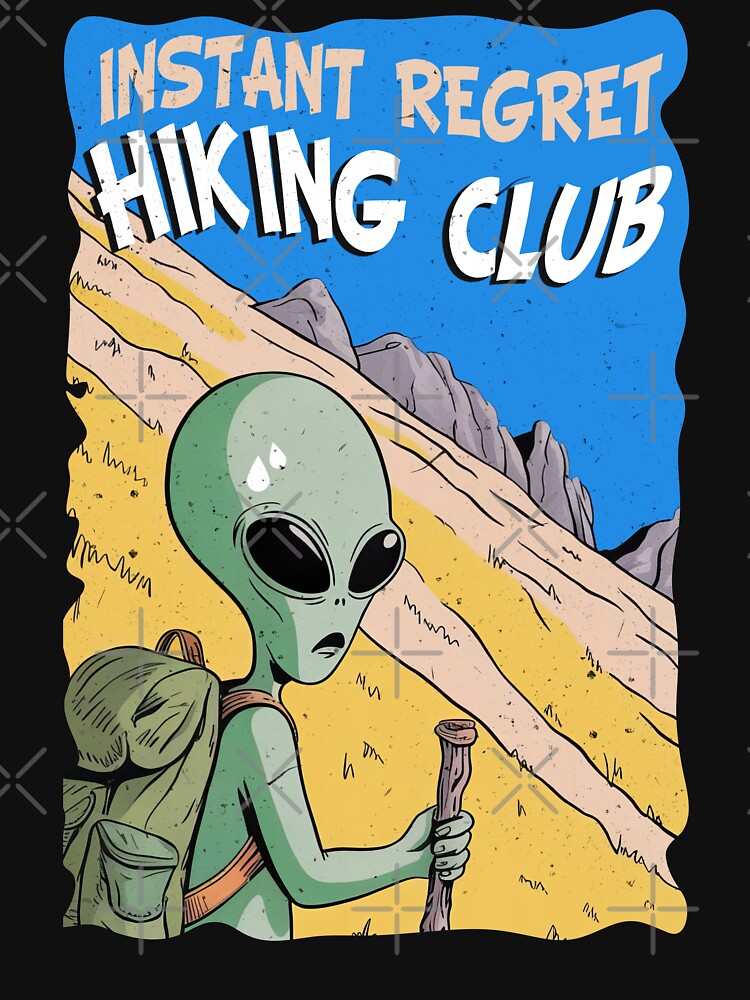 Funny UFO Outdoor Camping Tee by Joy-Points