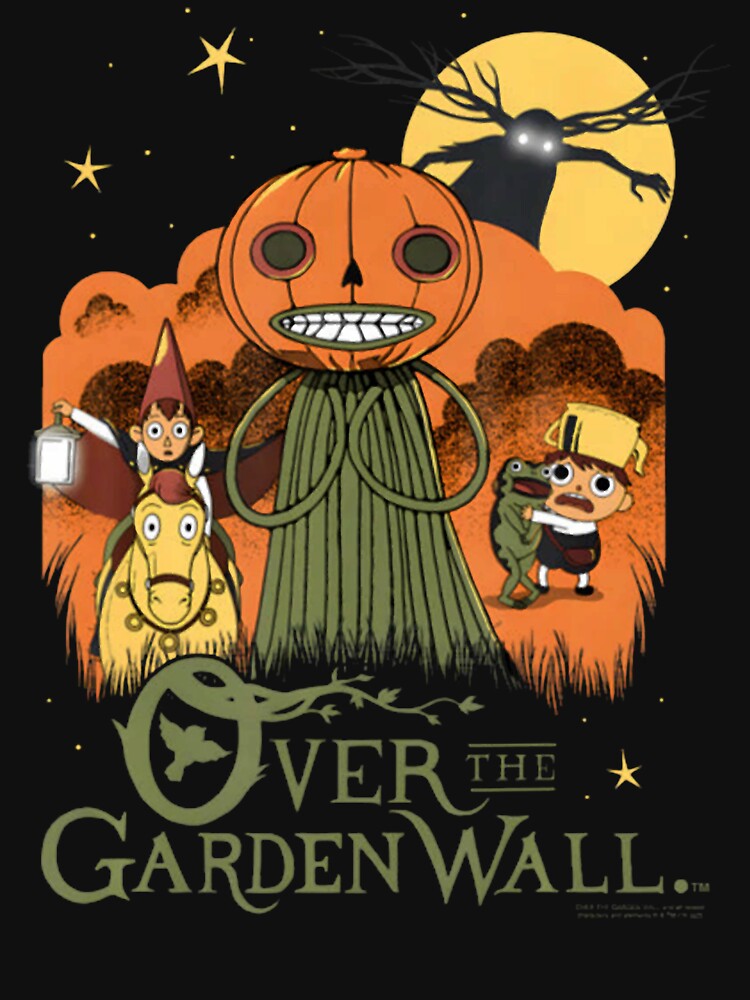 Over The Garden Wall Halloween Illustration Cartoon by tomlinartcustom