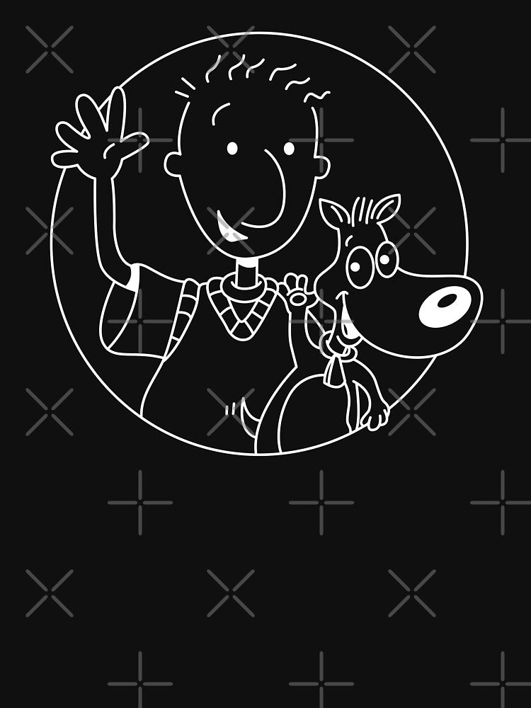 Doug & Porkchop (white) by artxlife
