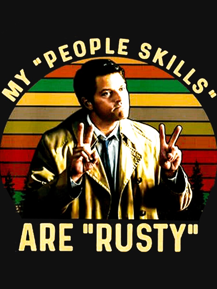 My People Skills Are Rusty, Castiel Supernatural by shopppppp
