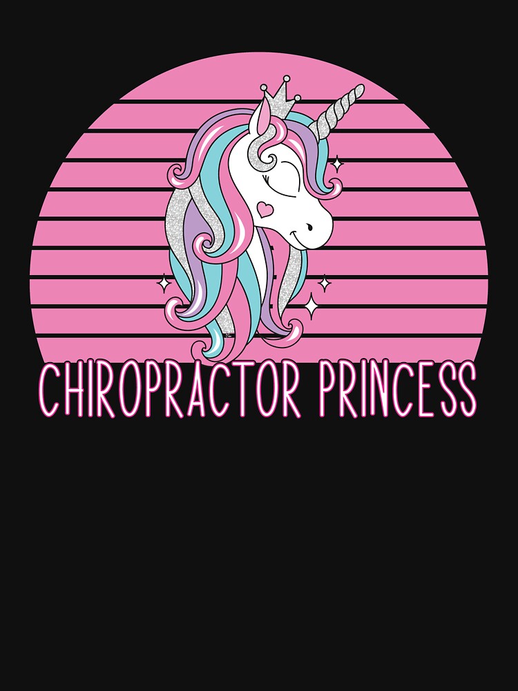 Chiropractor Princess funny t shirt gift for by patroart