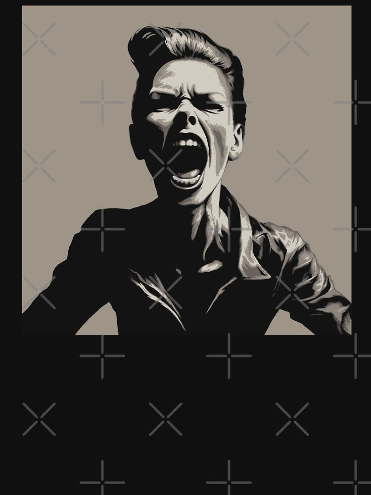 Screaming Punk Poster Artº3B by Bauani