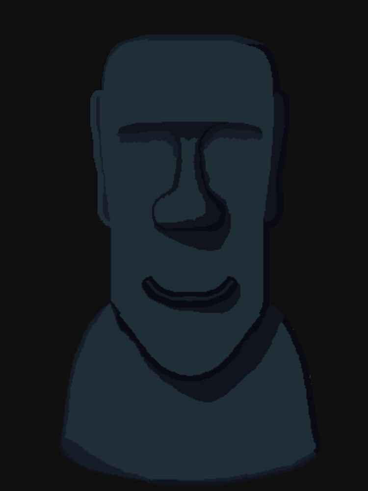 Moai Pixel Art by T4ba