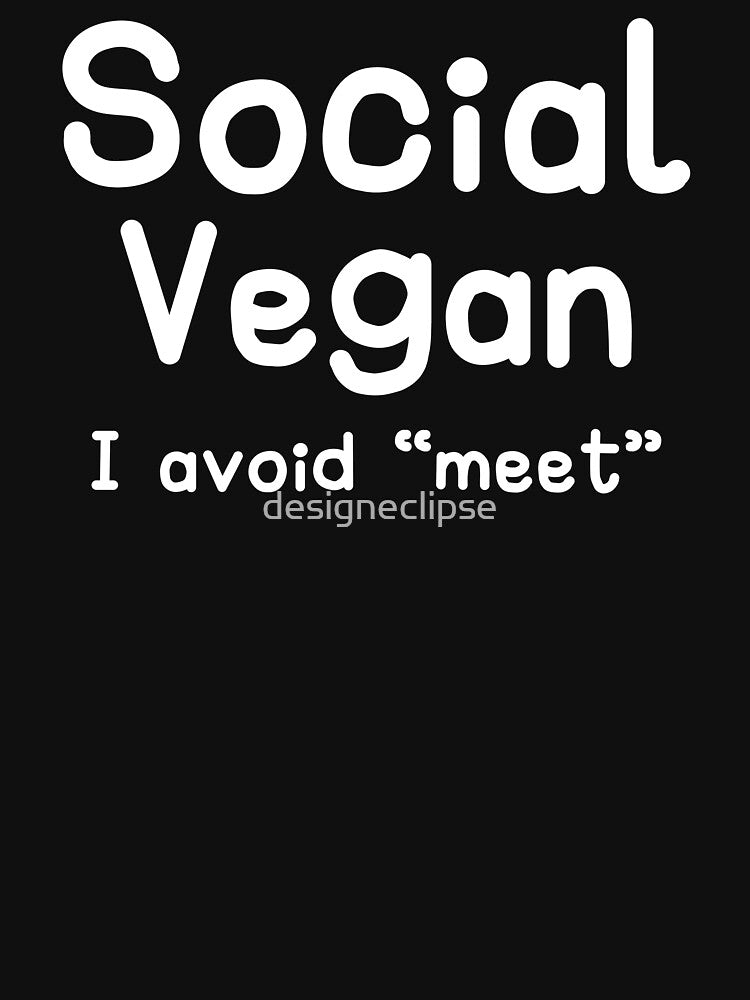 Social Vegan Avoid Meet by designeclipse