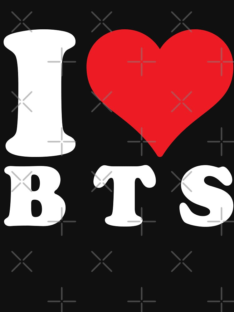 I Love BTS by PaintedPixels01