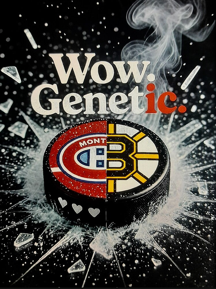 Wow Genetic T-Shirt - Heated Rivalry Ilya Quote Hockey Romance Tee. by RBest!