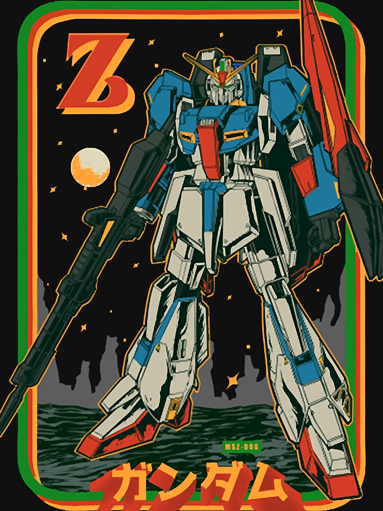Retro Zeta Gundam by GarveKrissi1945