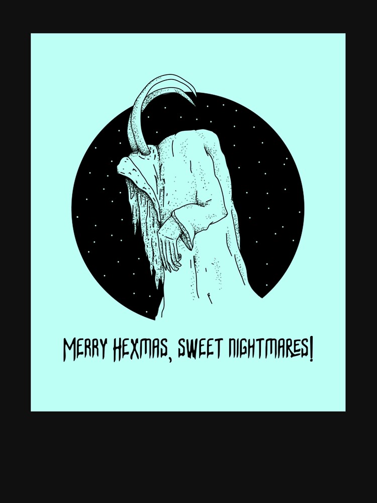 Merry Hexmas, sweet nightmares! #AlternativeChristmasGift #YamikawaiiChristmas #PastelGothChristmas by Anna Halasek