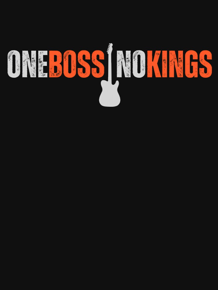 Bruce Springsteen One Boss No Kings 2026 by jimfarrepo