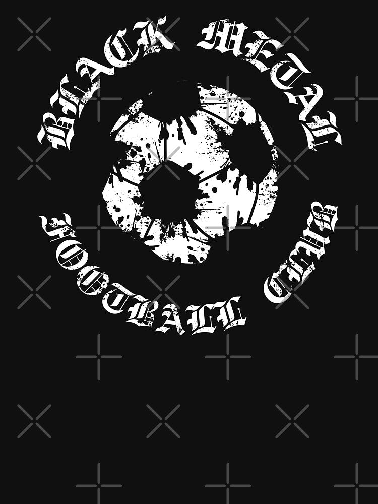 Norwegian Black Metal Football Club Gothic Corpse Paint by Aetherix Studio