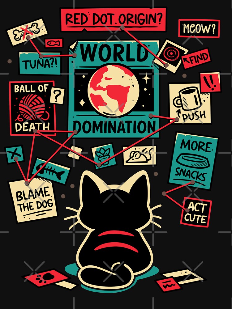 Cat Master Plan - Evil Kitten by Snouleaf