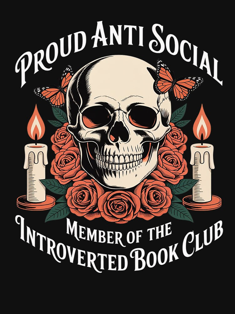 Proud Anti Social Member Of Introverted Book Club by tabdejinti