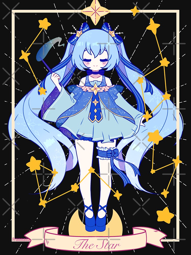 Hatsune Miku Fanart -The star by Frannana
