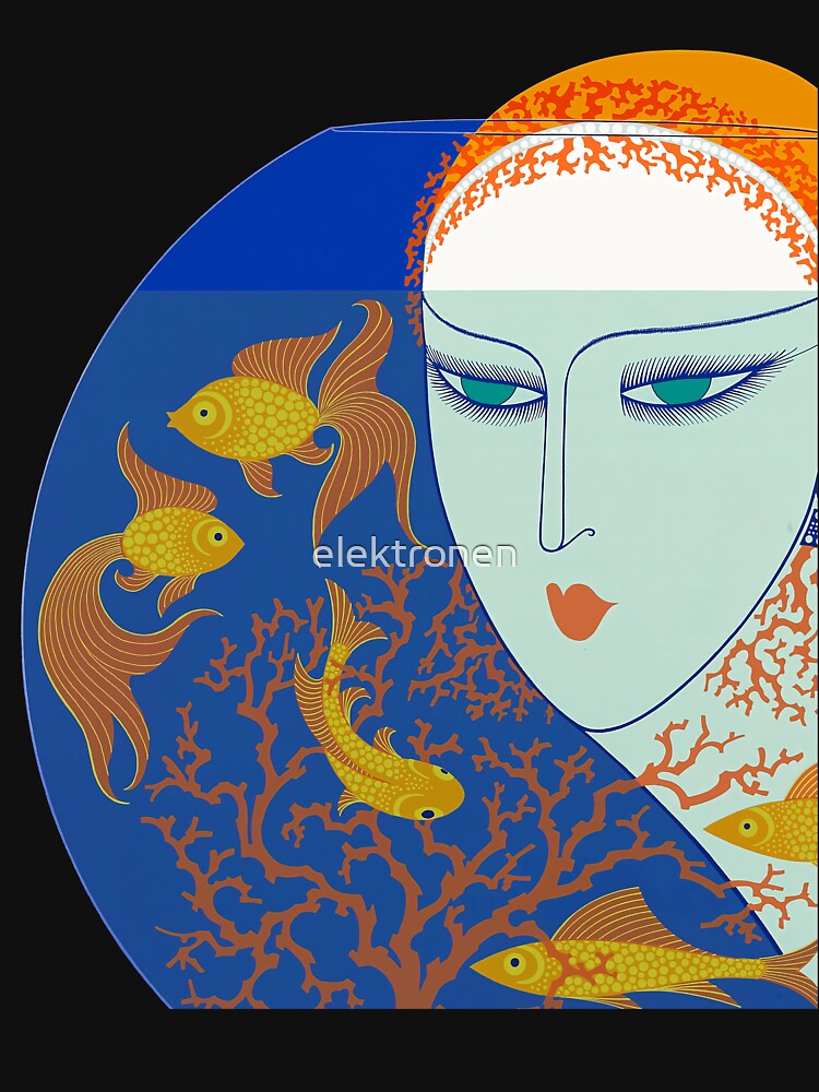 Erté - The Twenties Remembered Suite, Fish Bowl by elektronen