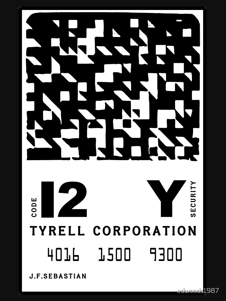 J.F.Sebastian Tyrell Corporation Entry Card by edwoods1987