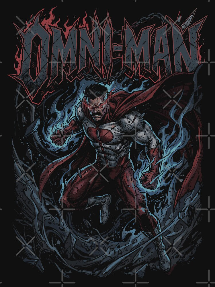 Superhero Dark Art by Tokyo Retro