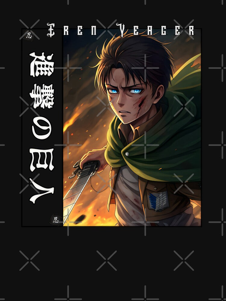Anime Titan Warrior – Determined Hero by vistalyn