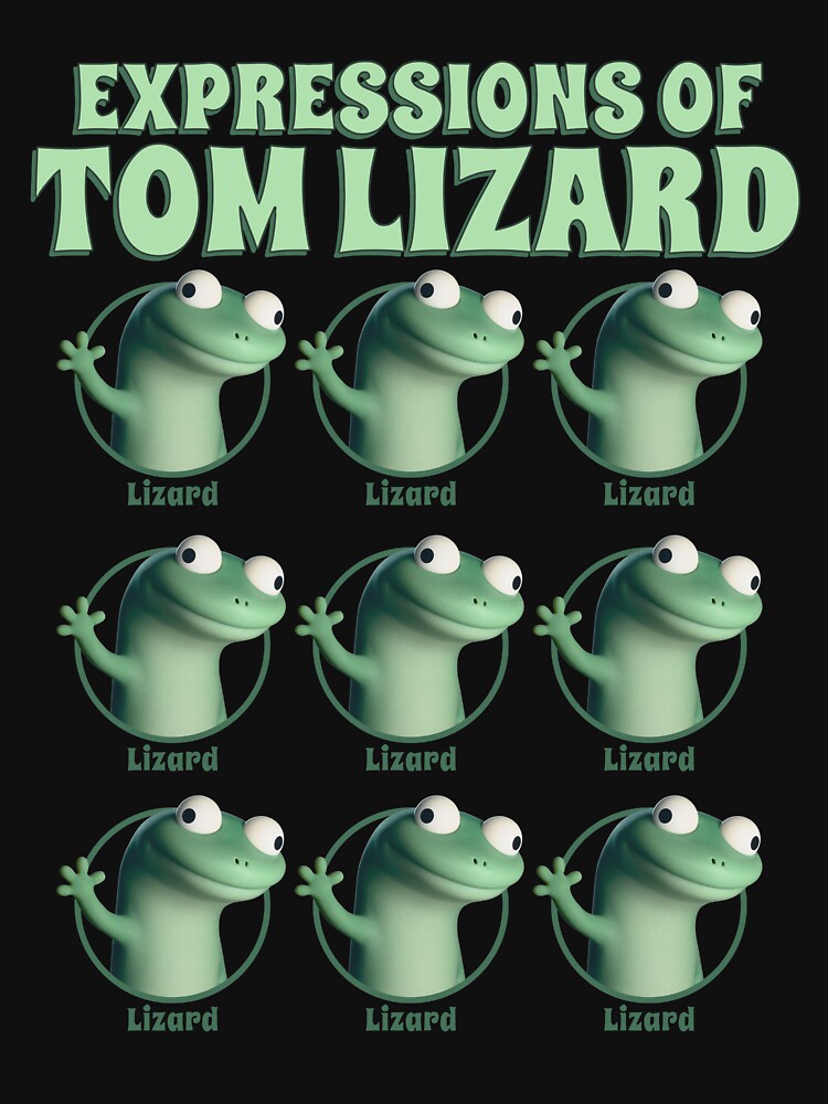 Expressions of Tom Lizard by SylviaLane12