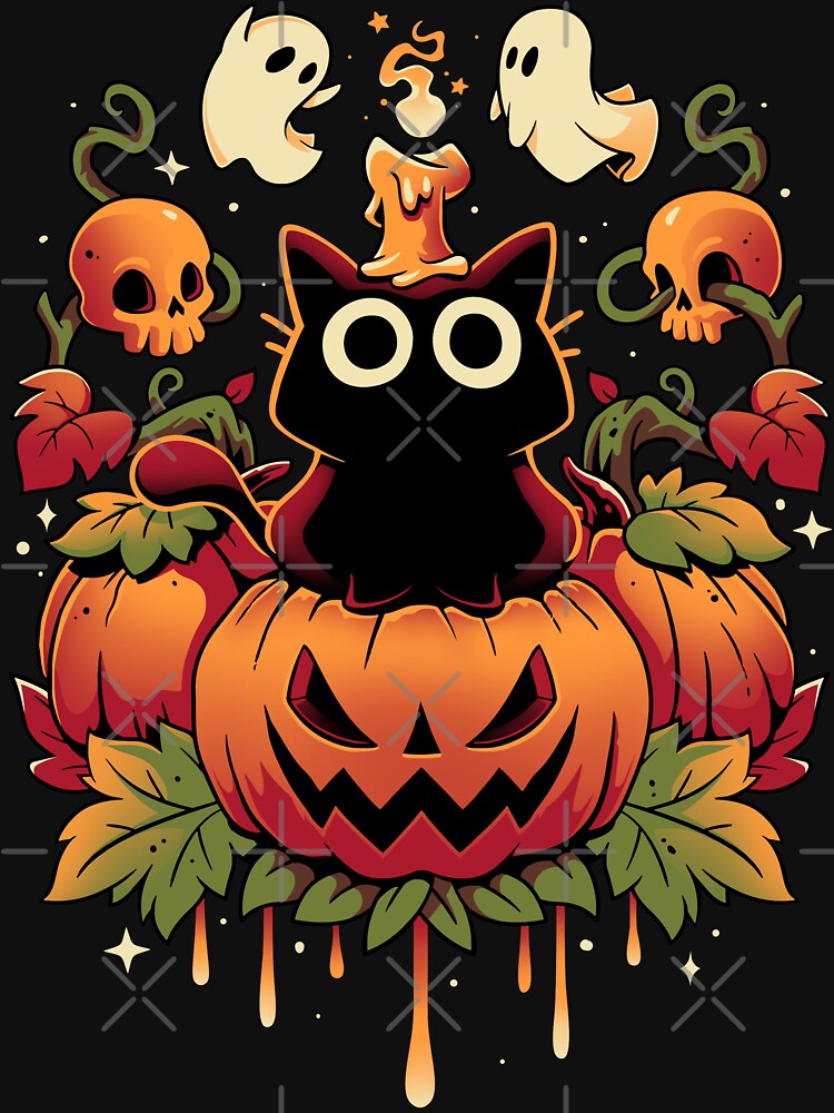 Halloween Candle Trick - Autumn Cat by Snouleaf