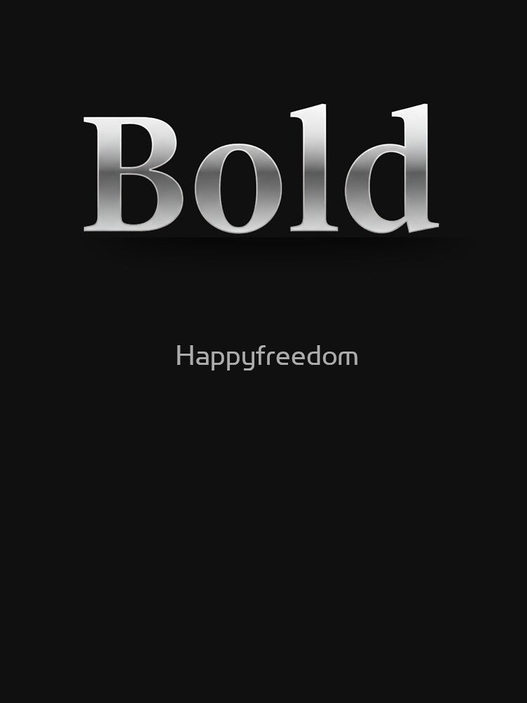 Define Your Own Path – Bold Serif Typography for T-shirts & Posters by Happyfreedom