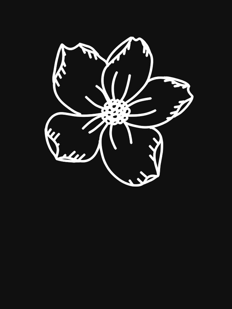 Flower Flower White by AOCreativeProd