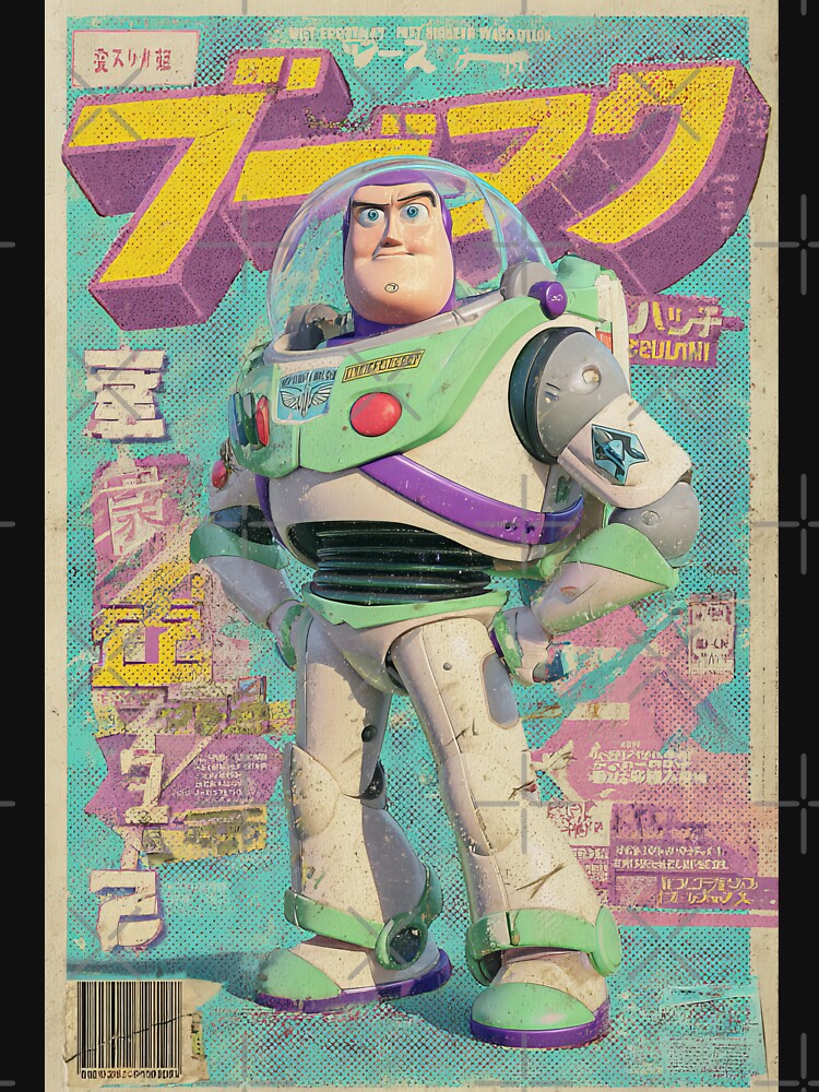 Buzz Vintage Japanese Cover by AnimeArsenalPrints