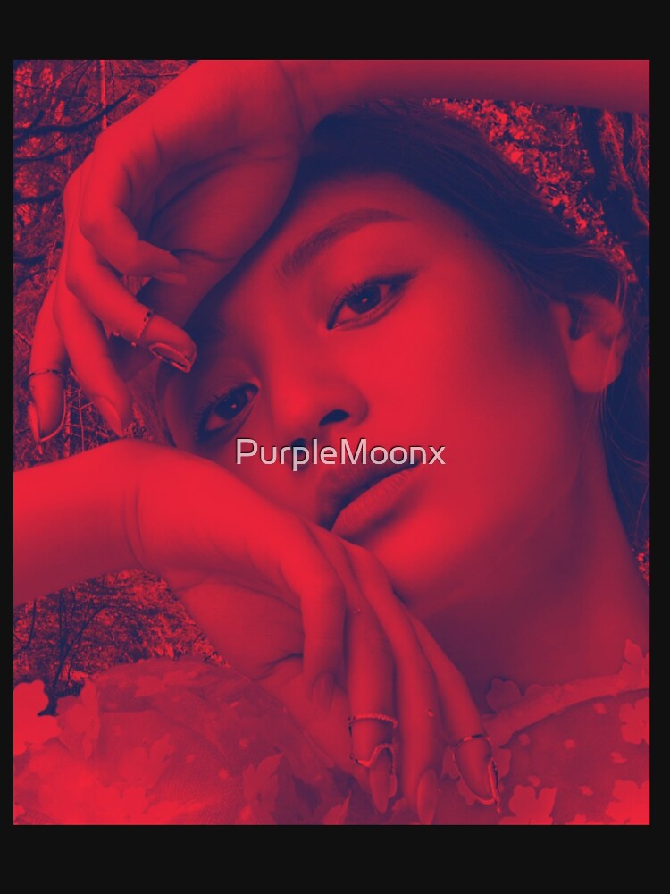 Jihyo TWICE red aesthetic by PurpleMoonx