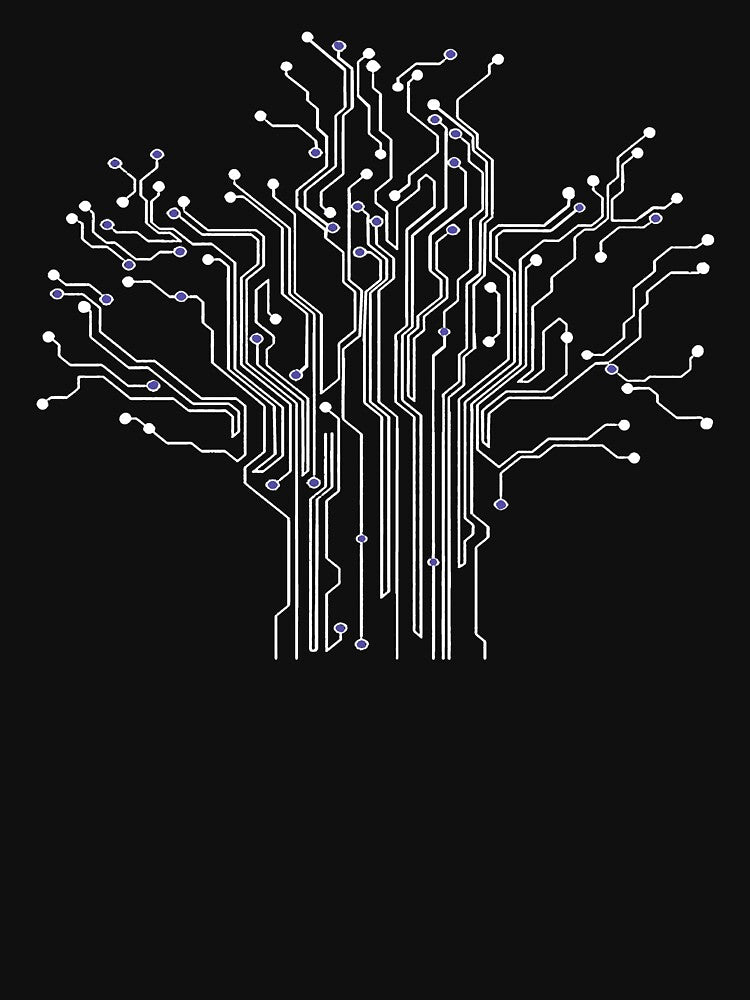 Funny Computer Geek T Shirts Gifts-Binary Tree for Women Men by Anna0908