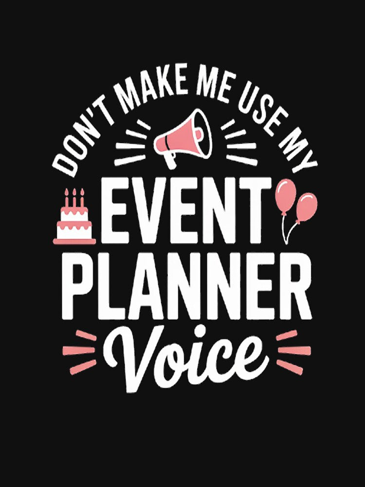 Event Planner Voice Planning Party Novelty by HaiharryCartoon