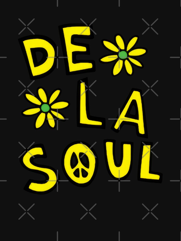 De La Soul Retro Hip Hop Logo Simple Handdrawn2 #135 by vespira-motion