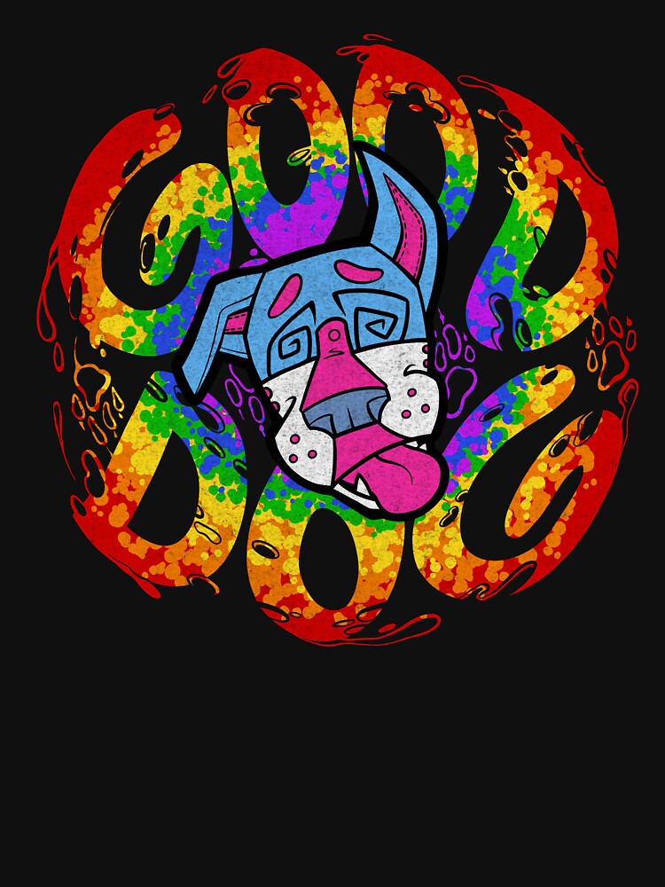 Good Dog Pup Hood - Pride Version by Jackaloo