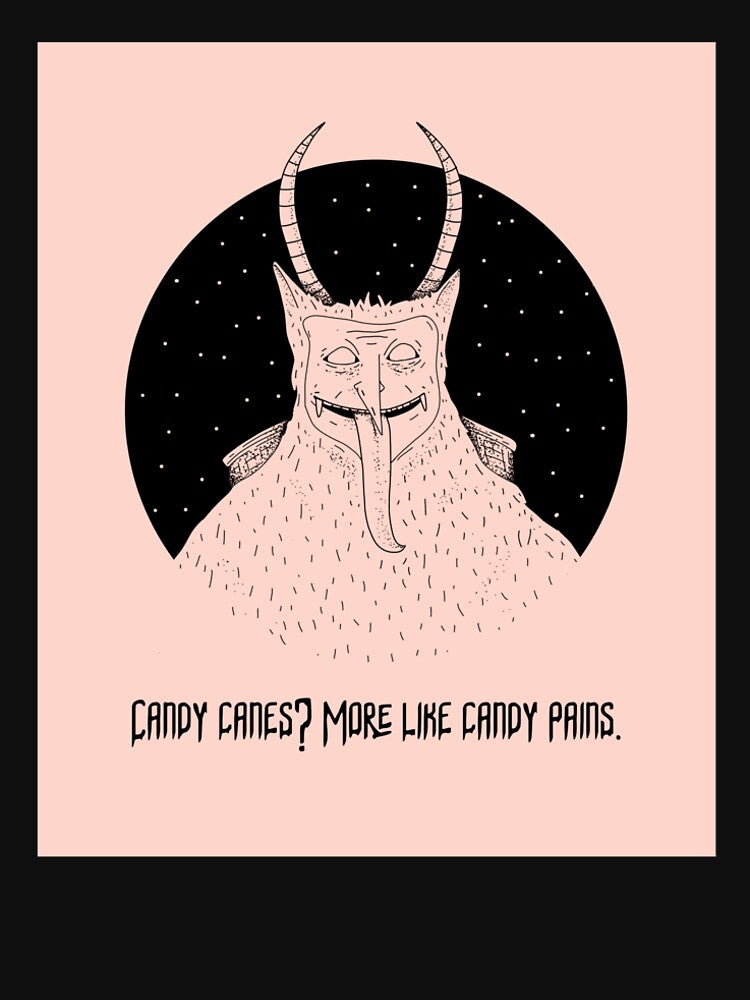 Candy canes? More like candy pains. #AlternativeChristmasGift #YamikawaiiChristmas #PastelGothChristmas by Anna Halasek