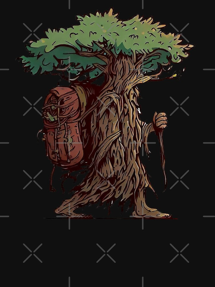 Shepherd of trees ent traveler by TomFrontierArt