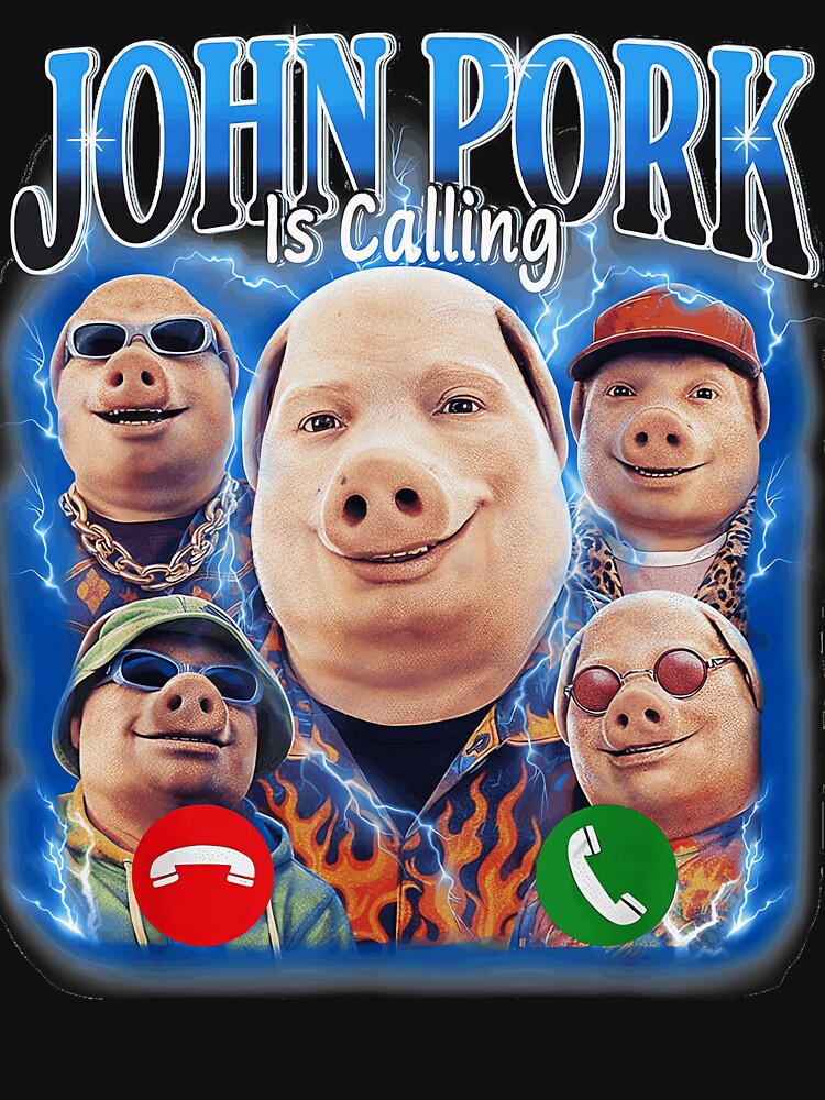 John Pork Is Calling Meme Internet Humor Gen Z by SeraXYZ