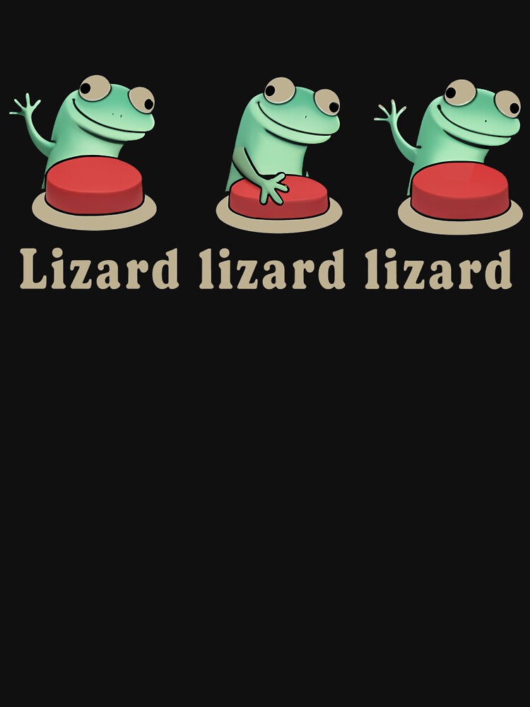 Lizard Button - Lizard Lizard Lizard by covuyed