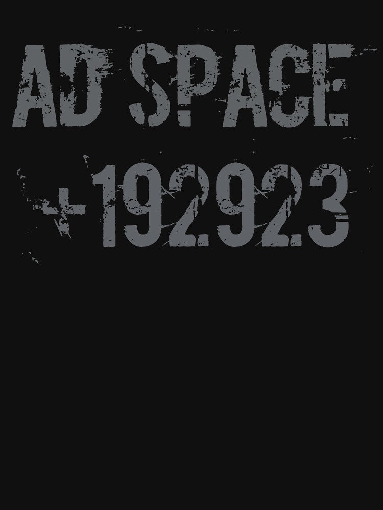 Advertising space funny print, original idea print, unusual print for people who value originality by Monikatees