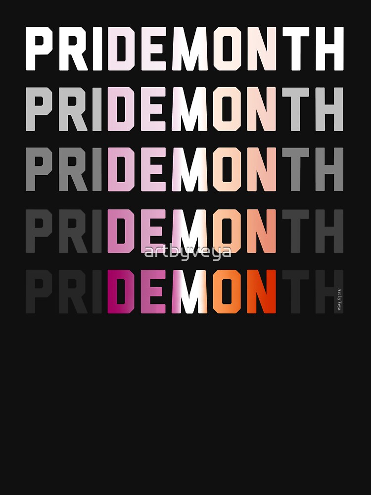 Pridemonth lesbian by Art by Veya