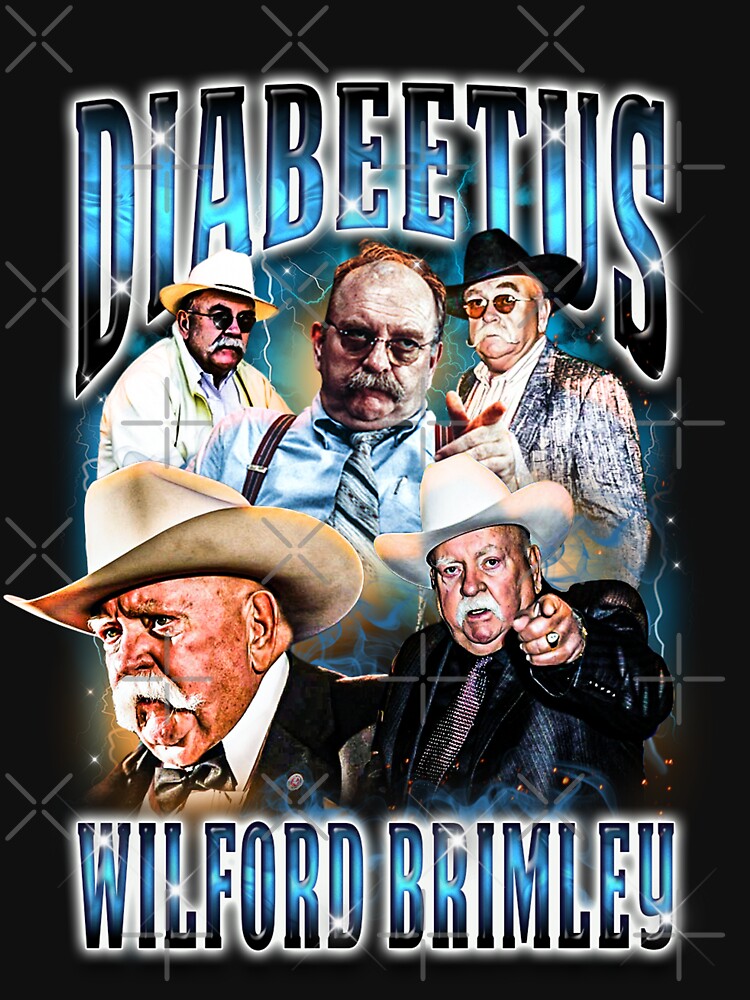 Diabeetus - Wilford Brimley - 90's bootleg design by Primotees