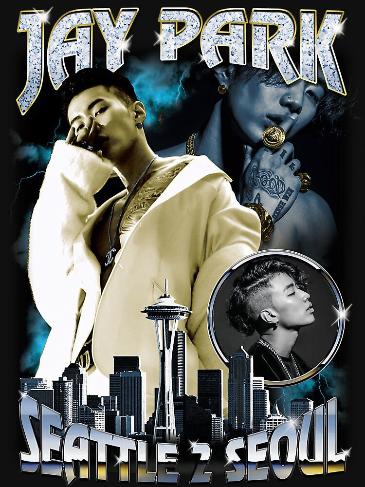 Jay Park Seattle To Seoul Music Fan Tribute Poster by NiklasSchreiber