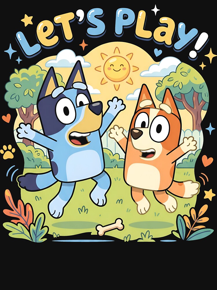 Bluey & Bingo Let's Play! by Gabriela Mihai