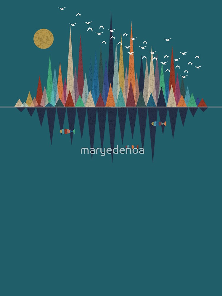 Geometric Happy Nature by maryedenoa
