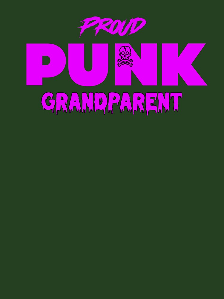 Proud Punk Grandparent by GTApparelStore