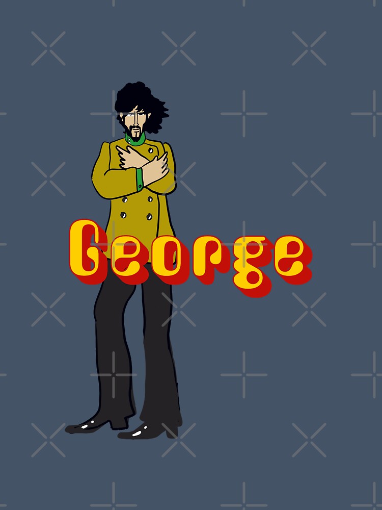 George Harrison Yellow submarine character cartoon cult movie by Kludoman