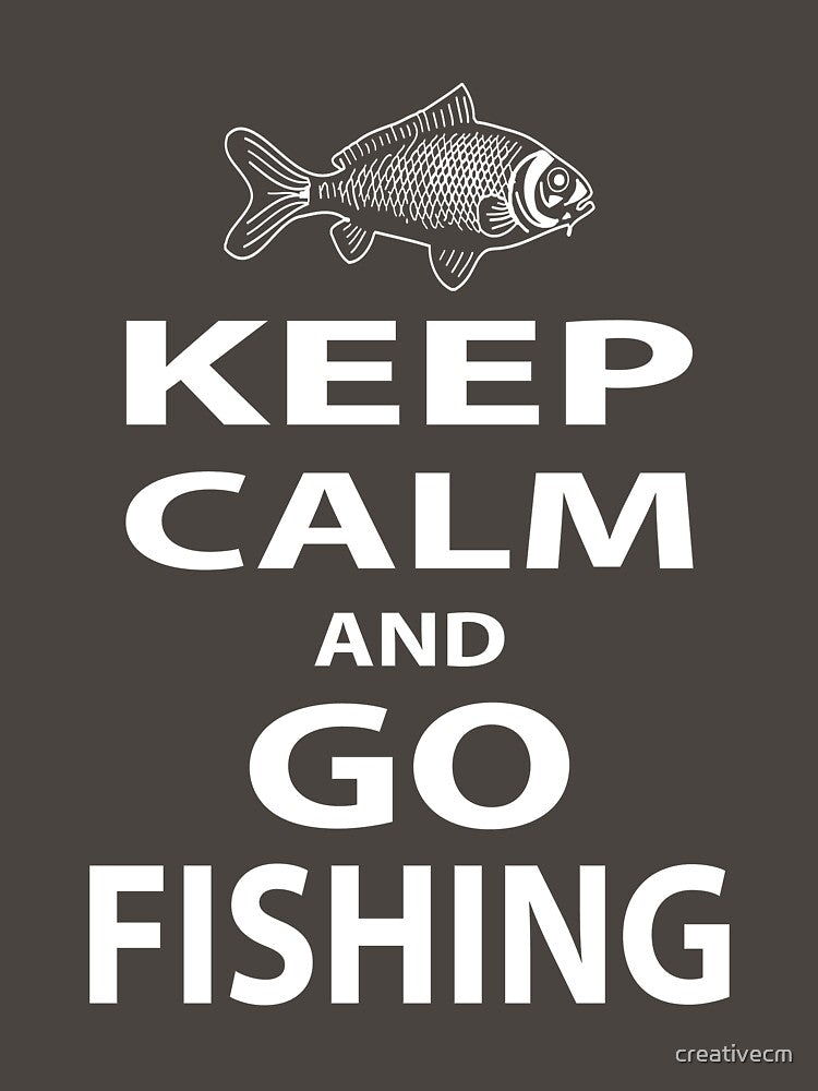 Keep calm and go fishing by creativecm