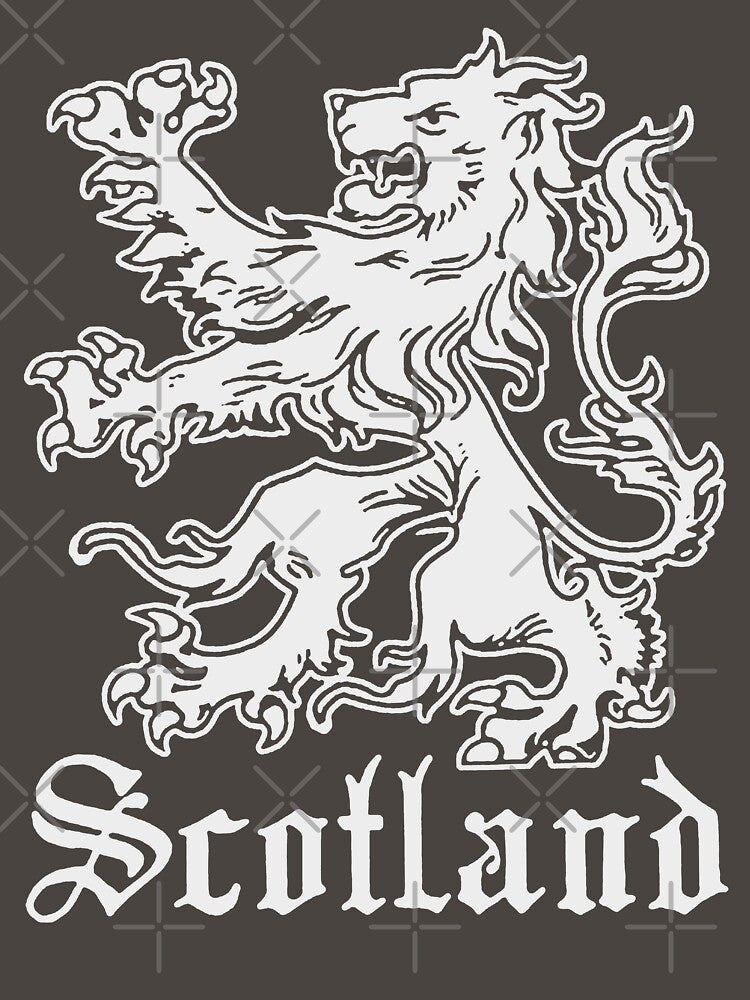 Scotland Vintage Scottish Lion Scotland Crest Flag Graphic Bar Pub Design Gift by Gilano