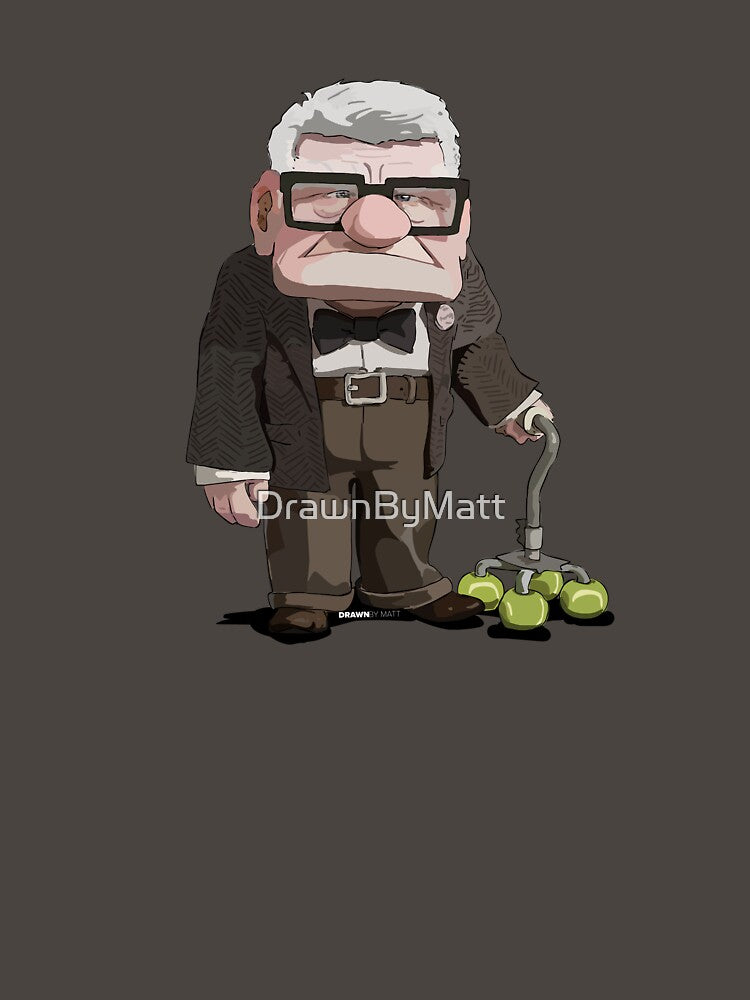 Man from UP drawing by DrawnByMatt
